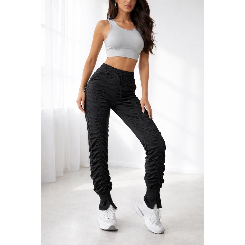 AGOGIE Women Black Wearable +40 Resistance Band Training Workout Crossfit Medium